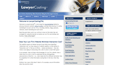 Desktop Screenshot of lawyercasting.com